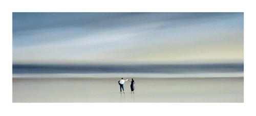 Dancing in the Moonlight by Steve Johnston Wall Art Décor 9 x 19 3/4 Art Print