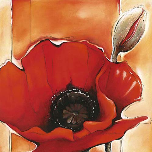 Joy I by Arcadius Warminski Wall Art Décor 11 3/4 x 11 3/4 Art Print