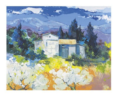 Douceur Printaniere by Philippe Janin Wall Art Décor 15 3/4 x 19 3/4 Art Print