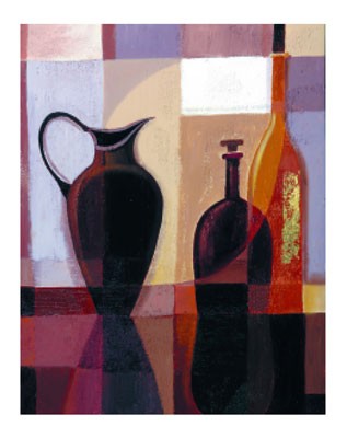 Pass the Port by Jennifer Hammond Wall Art Décor 19 3/4 x 15 3/4 Art Print