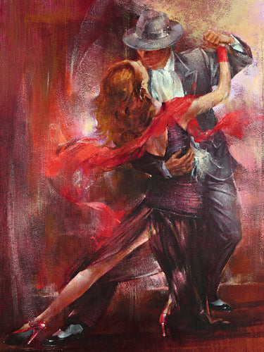 Art Print Tango Argentino II by Pedro Alvarez - Dynamic Wall Art Decor