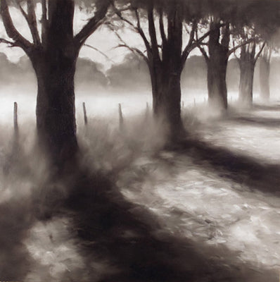 Path by Field by Robert J. Ford - Serene Landscape Wall Art Print