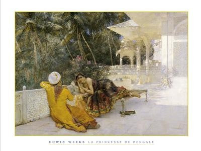 The Princess of Bengal by Edwin Weeks - Wall Art Decor Print