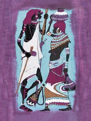 Lobatse I by Setsinala Wall Art Décor 15 ¾ x 11 ¾ Art Print