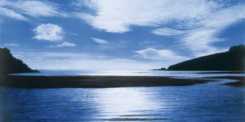 Waiting for the Tide by Wendy Corbett Wall Art Décor 19 3/4 x 39 1/2 Art Print