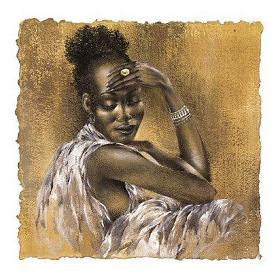 Ebony I by Ben Mogador Wall Art Décor 23 1/2 x 23 1/2 Art Print