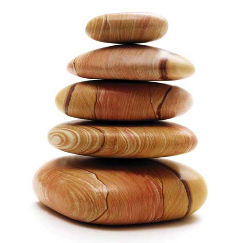 Galets III by Laurent Pinsard Wall Art Décor 19 3/4 x 19 3/4 Art Print