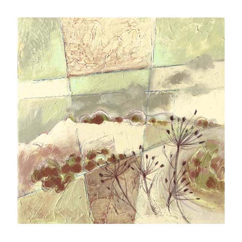 Country Scene IV by Peter Brown Wall Art Décor 19 3/4 x 19 3/4 Art Print