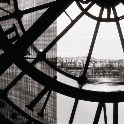 Framed Clock Musée d'Orsay II by Tim Bieber | 19 3/4 x 19 3/4