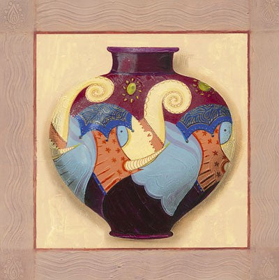 The Blue Cap by Natalie Armstrong Wall Art Décor 11 3/4 x 11 3/4 Art Print