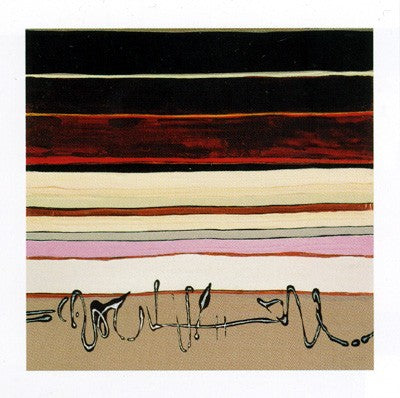 Stepping Stones I Art Print by Sabina Palmer - Modern Abstract Wall Décor 11.75 x 11.75