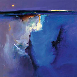 Violet Horizon by Peter Wileman - Abstract Landscape Art Print | Modern Wall Décor