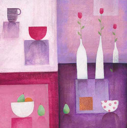 La Salle I by Alex Burnett - Abstract Wall Art Print | Modern Décor 11.75 x 11.75