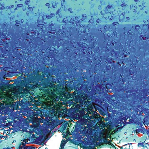 Oxygen II by Yannick Yanoff - Abstract Art Print, 11 3/4 x 11 3/4 inches | Modern Wall Decor