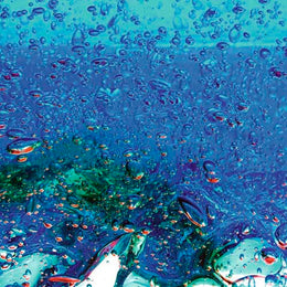 Oxygen II by Yannick Yanoff - Abstract Art Print, 11 3/4 x 11 3/4 inches | Modern Wall Decor