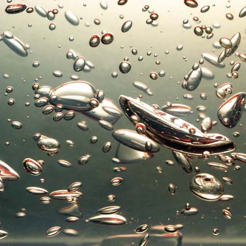 Oxygen IV by Yannick Yanoff - Abstract Art Print for Modern Wall Decor