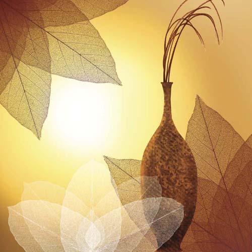 Transparence II by Robin - Abstract Art Print for Modern Home Décor 11.75 x 11.75 inch