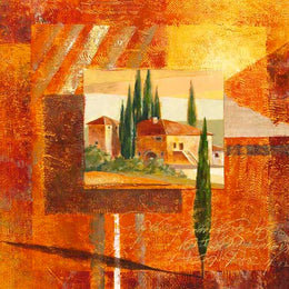 Toscana III by Carlo Colombo - Abstract Art Print, 11 3/4 x 11 3/4 " Wall Décor