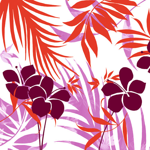 Utsukushii Hana by Kate Knight Wall Art Décor 11 3/4 x 11 3/4 Art Print