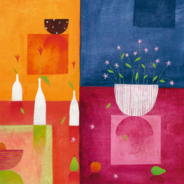 Un Beau Matin I by Alex Burnett Wall Art Décor 11 3/4 x 11 3/4 Art Print