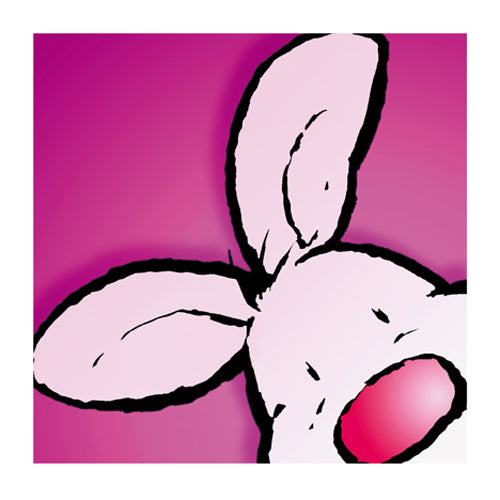 Framed Rabbit by Jean Paul | 11 3/4 x 11 3/4