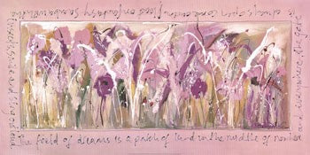 Field of Dreams by Clare Hooper Wall Art Décor 19 3/4 x 39 1/2 Art Print