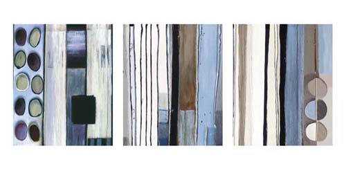 Ten Frame Eclipse by Sabina Palmer Wall Art Décor 19 3/4 x 39 1/2 Art Print