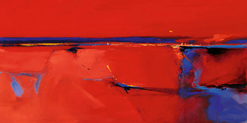 Framed Coastal Horizon I by Peter Wileman | 19 3/4 x 39 1/2