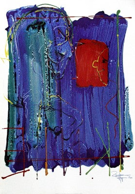 Face to Face by Rolf Knie Art Print - Modern Wall Art Decor