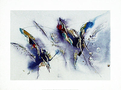 Movimento VIII Art Print by Hansjorg Furrer - Abstract Wall Decor 11.75 x ...