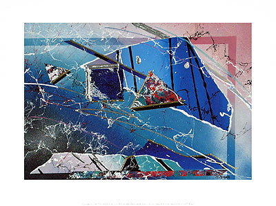 Avalon II Art Print by Maryjane Mayer - 11x14 " Abstract Wall Decor