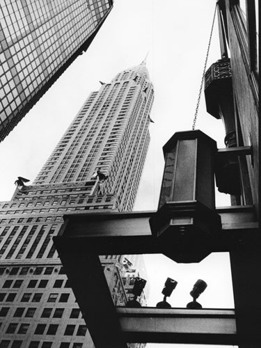 Chrysler Building Art Print by Trefor Ball - Iconic NYC Wall Art Décor 31.5 Inch
