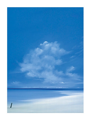 Art Print Sandbank by Dion Salvador Lloyd - Coastal & Abstract Wall Art Décor 31 1/2