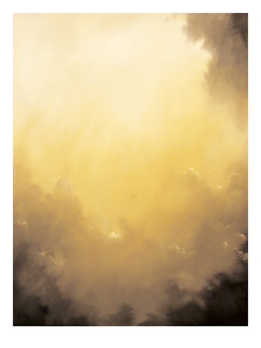 Golden Wonders by Dion Salvador Lloyd Art Print - Abstract Landscape Wall Decor