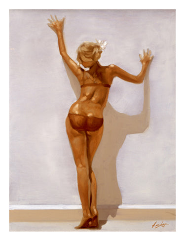 Hot in the City by John Silver - Urban Art Print 31x...