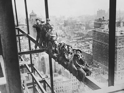 Life on Top by Photography Collection - Modern Urban Wall Art Print 23.5 x ...