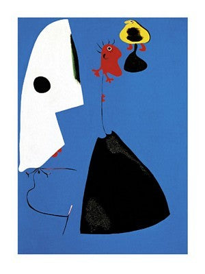 Framed Trois Femmes by Joan Miró | 31 1/2 x 23 1/2