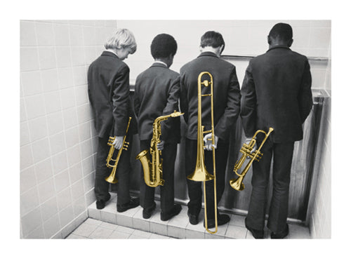 The Band, 1973 by Frank Barratt - Iconic Music Photography Wall Art Print