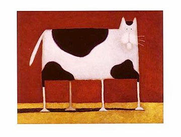 Framed Spotted Cat by Daniel Patrick Kessler | 23 1/2 x 31 1/2
