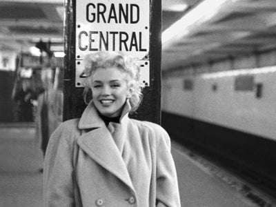 Marilyn Monroe Grand Central Station Art Print by Ed Feingersh - Iconic 23.5 x 31.5 Wall Décor