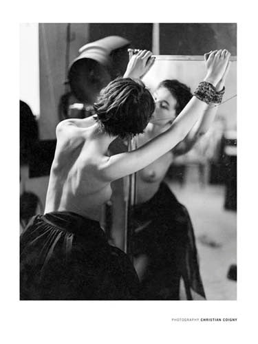 Le Miroir by Christian Coigny Art Print - Elegant Wall Décor 31.5 for Modern Homes