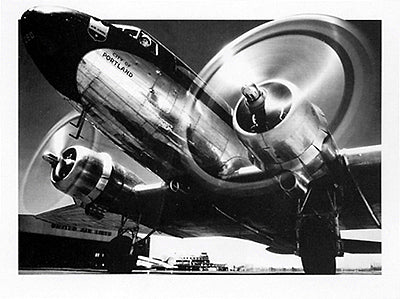 City of Portland Plane Art Print by Archive Photos - Vintage Aviation Wall Decor 23.5 x 31.125