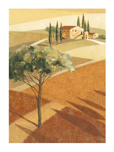 Toscana II by Carlo Colombo Art Print - Italian Landscape Wall Decor 31.5 x 23.5