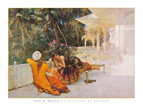 La Princesse de Bengale Art Print by Edwin Weeks - Wall Art Décor