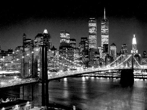 Brooklyn Bridge Art Print by Henri Silberman - Iconic New York City Wall Art Decor