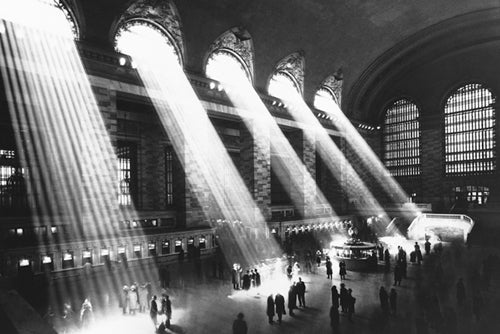 Grand Central Station 1934 Art Print - Vintage Photography Wall Decor 23.5 x 31.5
