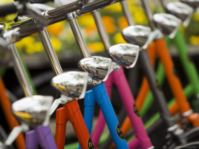 Colourful Bikes Amsterdam II by Neil Emmerson Wall Art Décor