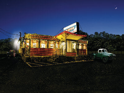 Framed Route 22, Diner by James McLoughlin | 23 1/2 x 31 1/2