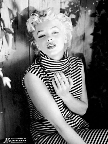 Framed Marilyn Monroe, 1954 by Photography Collection | 31 1/2 x 23 1/2 Ar...
