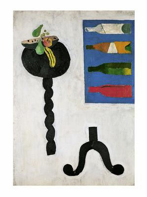 La Table by Iwan Puni - Modern Still Life Art Print for Home Décor